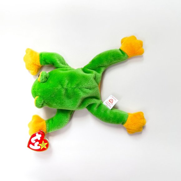 1997 Retired SMOOCHY Frog Ty Beanie Baby - Picture 7 of 15